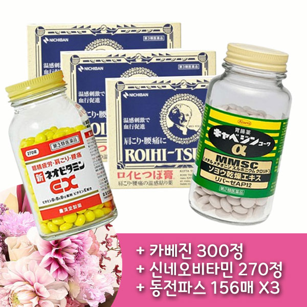 [가정의 달 기획] 카베진 + 신네오비타민 + 동전파스 세트 상품