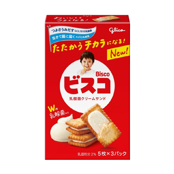 [글리코] 비스코 크림 샌드 15개입 x 5