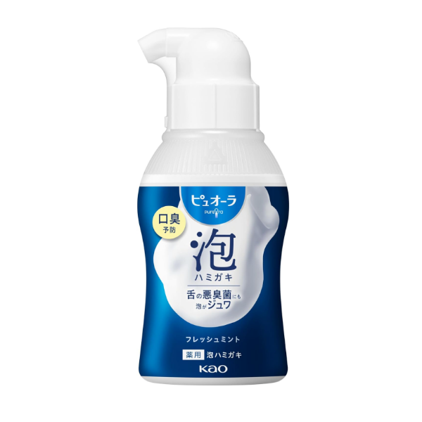[카오] 퓨오라 거품 치약 프레시 민트 본체 110ml 