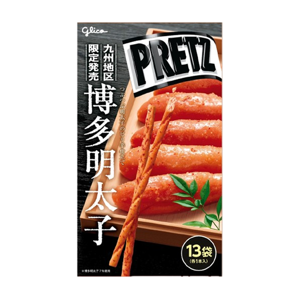 [글리코] 플리츠 일본 맛 순회 규슈 한정 하카타 명란 맛 23g