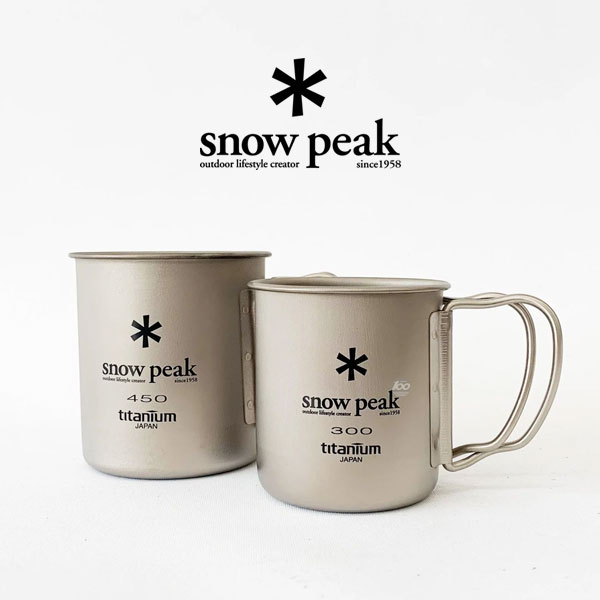 [snow peak]  스노우 피크 티타늄 싱글 머그